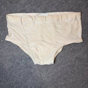 Vintage Men’s Swim Brief – Cream/Ivory – 8/10 – Rare Piece medium Activewear